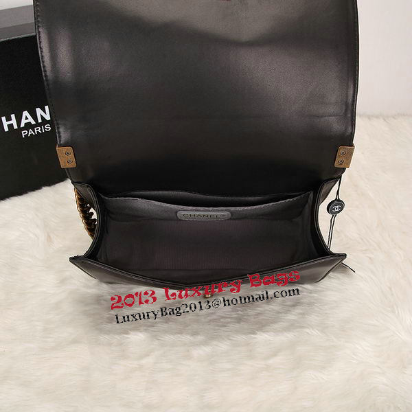 Boy Chanel Flap Shoulder Bag Black Original Snake Leather A67086 Gold Boy Chanel Flap Shoulder Bag Black Original Snake Leather A67086 Gold