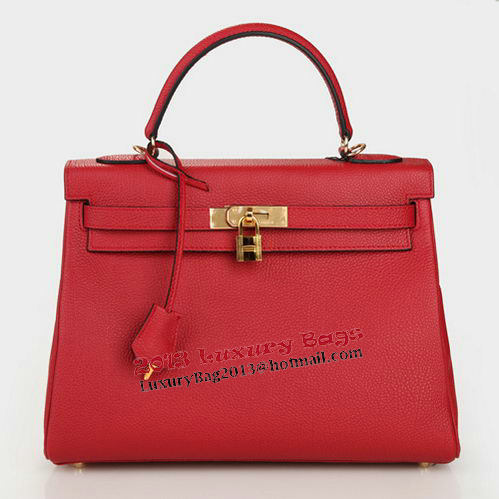 Hermes Kelly 32cm Shoulder Bag Burgundy Original Leather K32 Gold Hermes Kelly 32cm Shoulder Bag Burgundy Original Leather K32 Gold