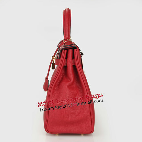 Hermes Kelly 32cm Shoulder Bag Burgundy Original Leather K32 Gold Hermes Kelly 32cm Shoulder Bag Burgundy Original Leather K32 Gold