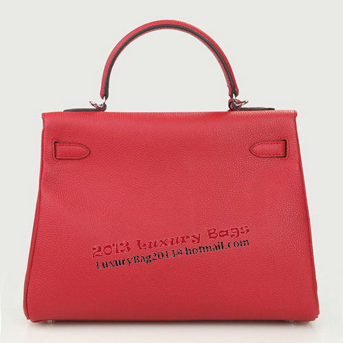Hermes Kelly 32cm Shoulder Bag Burgundy Original Leather K32 Silver Hermes Kelly 32cm Shoulder Bag Burgundy Original Leather K32 Silver