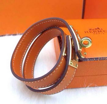 Hermes Genuine Leather Bracelet HM0013D Hermes Genuine Leather Bracelet HM0013D