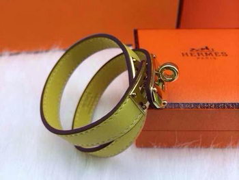Hermes Genuine Leather Bracelet HM0013E Hermes Genuine Leather Bracelet HM0013E