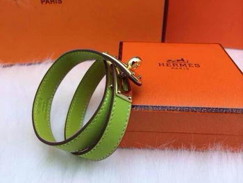 Hermes Genuine Leather Bracelet HM0013F Hermes Genuine Leather Bracelet HM0013F
