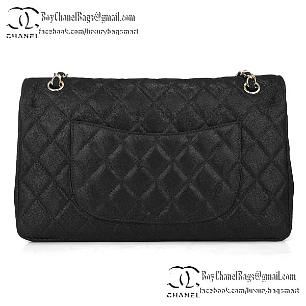 Chanel Classic Flap Bag 2.55 Series Original Grain Leather CHA1112 Black Chanel Classic Flap Bag 2.55 Series Original Grain Leather CHA1112 Black