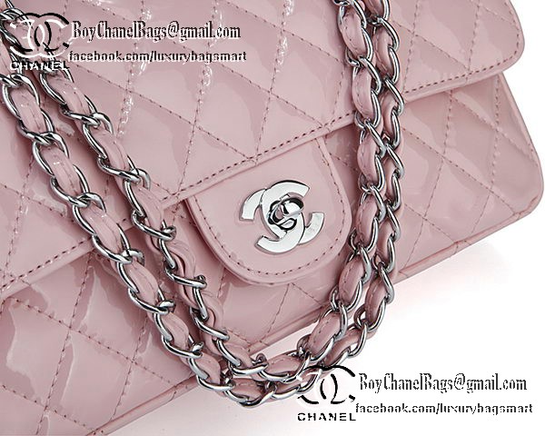 Chanel Classic Flap Bag Patent Leather CHA1113 Pink Chanel Classic Flap Bag Patent Leather CHA1113 Pink