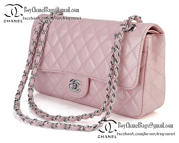 Chanel Classic Flap Bag Patent Leather CHA1113 Pink Chanel Classic Flap Bag Patent Leather CHA1113 Pink