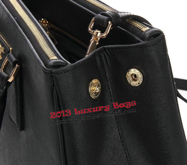 Prada Saffiano Leather Tote Bag BN1801 Black Prada Saffiano Leather Tote Bag BN1801 Black
