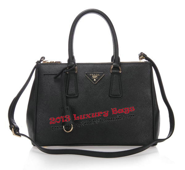 Prada Saffiano Leather Tote Bag BN1801 Black Prada Saffiano Leather Tote Bag BN1801 Black