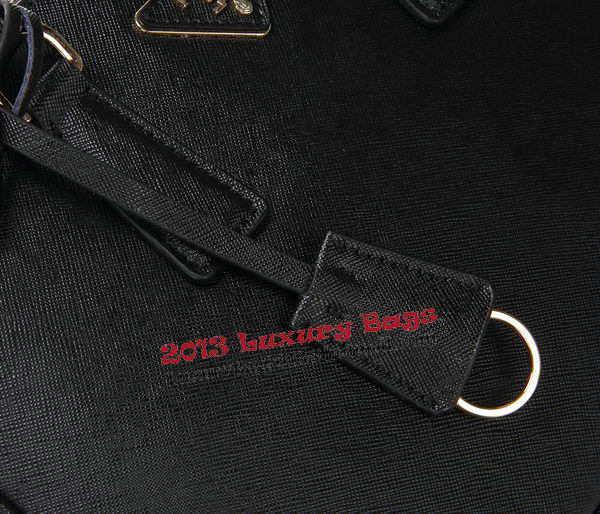 Prada Saffiano Leather Tote Bag BN1801 Black Prada Saffiano Leather Tote Bag BN1801 Black