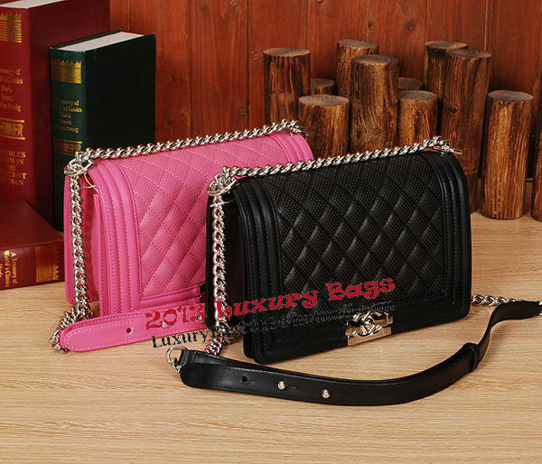 Chanel Boy Flap Shoulder Bag Original Leather A6870 Rose Chanel Boy Flap Shoulder Bag Original Leather A6870 Rose