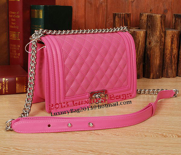 Chanel Boy Flap Shoulder Bag Original Leather A6870 Rose Chanel Boy Flap Shoulder Bag Original Leather A6870 Rose