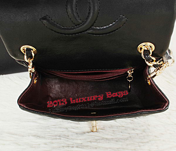 Chanel mini Classic Flap Bag Original Leather CHA1115 Black Chanel mini Classic Flap Bag Original Leather CHA1115 Black