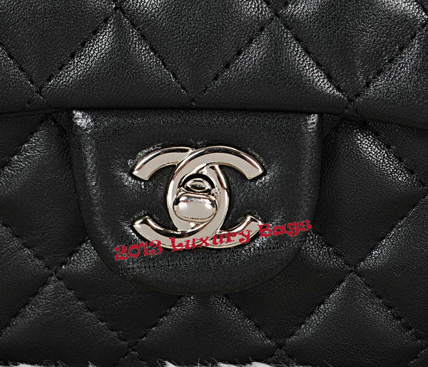 Chanel mini Classic Flap Bag Original Leather CHA1115 Black Chanel mini Classic Flap Bag Original Leather CHA1115 Black