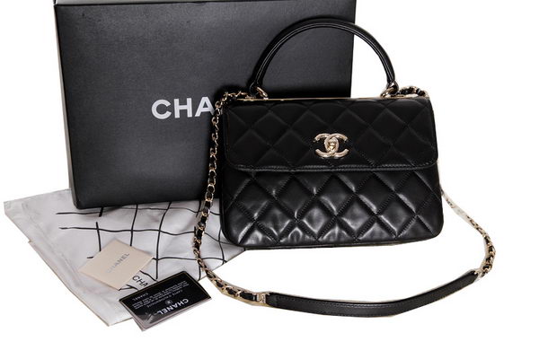 Chanel Original Lambskin Embellished Flap Bag CHA92237 Black Chanel Original Lambskin Embellished Flap Bag CHA92237 Black