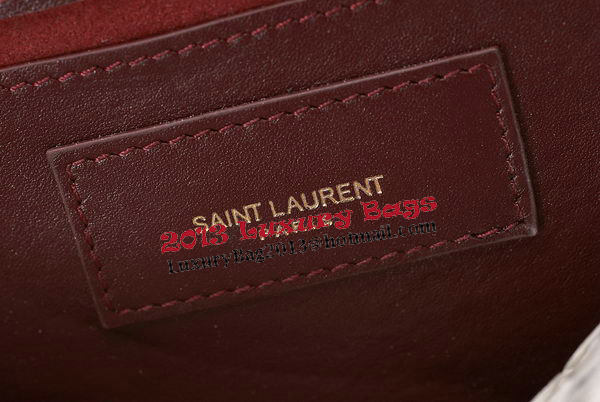 YSL Small Monogramme Cross-body Shoulder Bag Snake Leather 5475 OffWhite YSL Small Monogramme Cross-body Shoulder Bag Snake Leather 5475 OffWhite