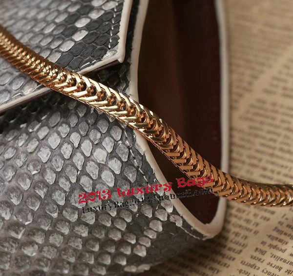 YSL Small Monogramme Cross-body Shoulder Bag Snake Leather 5475 OffWhite YSL Small Monogramme Cross-body Shoulder Bag Snake Leather 5475 OffWhite