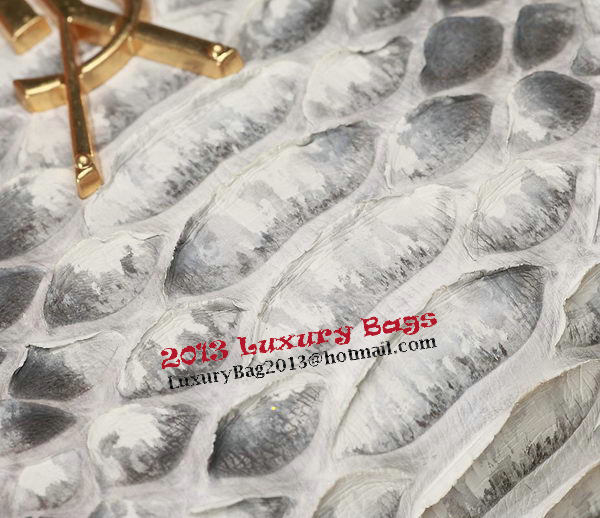 YSL Small Monogramme Cross-body Shoulder Bag Snake Leather 5475 OffWhite YSL Small Monogramme Cross-body Shoulder Bag Snake Leather 5475 OffWhite