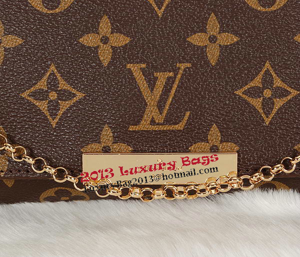 Louis Vuitton M40718 Monogram Canvas Favorite MM Bag Louis Vuitton M40718 Monogram Canvas Favorite MM Bag