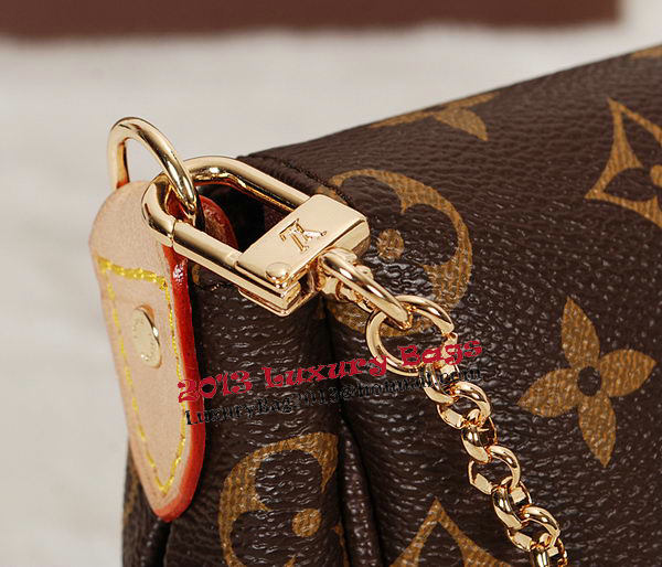 Louis Vuitton M40718 Monogram Canvas Favorite MM Bag Louis Vuitton M40718 Monogram Canvas Favorite MM Bag