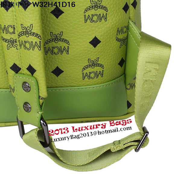 MCM Medium Flag of UK Backpack MC5173 Green MCM Medium Flag of UK Backpack MC5173 Green