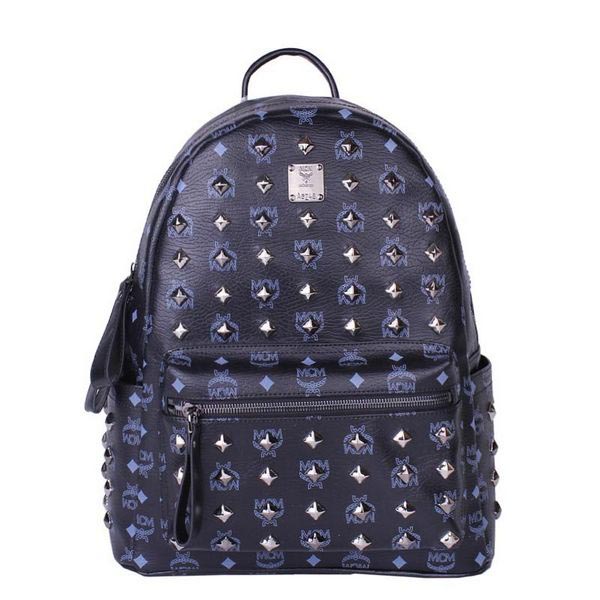MCM Stark Studded Medium Backpack MC2089 Black MCM Stark Studded Medium Backpack MC2089 Black