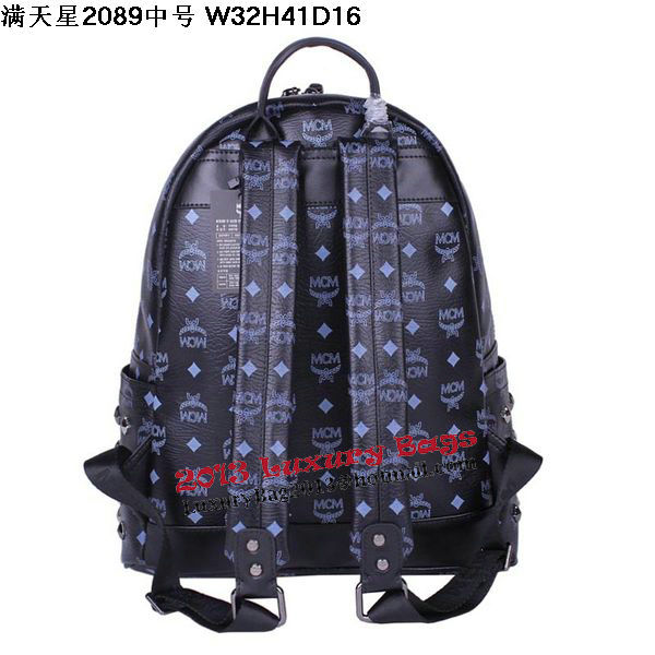 MCM Stark Studded Medium Backpack MC2089 Black MCM Stark Studded Medium Backpack MC2089 Black