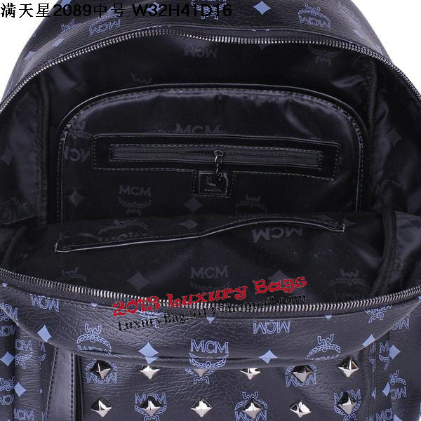 MCM Stark Studded Medium Backpack MC2089 Black MCM Stark Studded Medium Backpack MC2089 Black