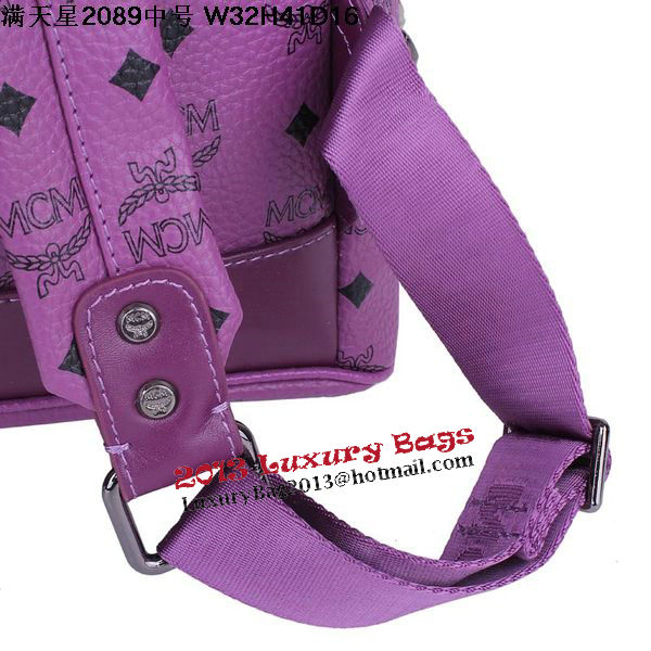 MCM Stark Studded Medium Backpack MC2089 Purple MCM Stark Studded Medium Backpack MC2089 Purple