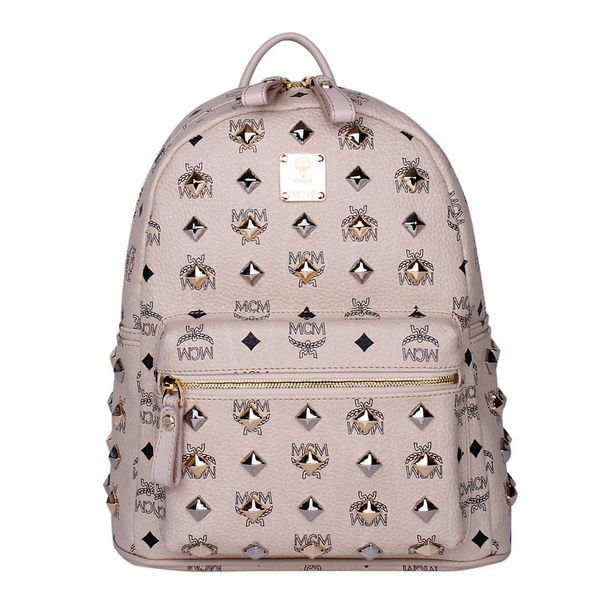 MCM Stark Studded Small Backpack MC2089S OffWhite MCM Stark Studded Small Backpack MC2089S OffWhite