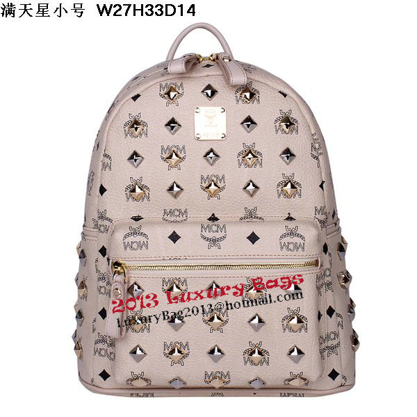 MCM Stark Studded Small Backpack MC2089S OffWhite MCM Stark Studded Small Backpack MC2089S OffWhite