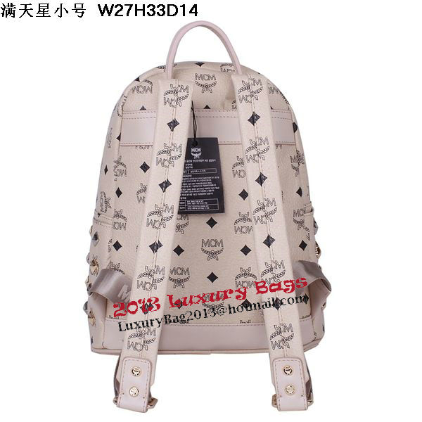 MCM Stark Studded Small Backpack MC2089S OffWhite MCM Stark Studded Small Backpack MC2089S OffWhite