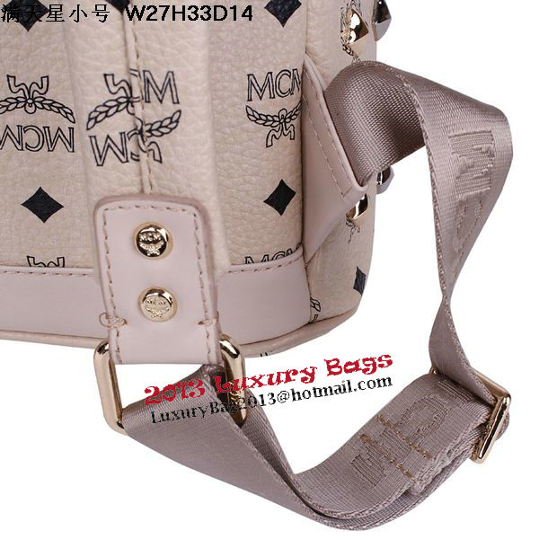 MCM Stark Studded Small Backpack MC2089S OffWhite MCM Stark Studded Small Backpack MC2089S OffWhite