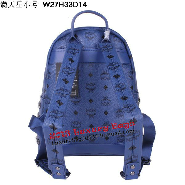 MCM Stark Studded Small Backpack MC2089S Royal MCM Stark Studded Small Backpack MC2089S Royal