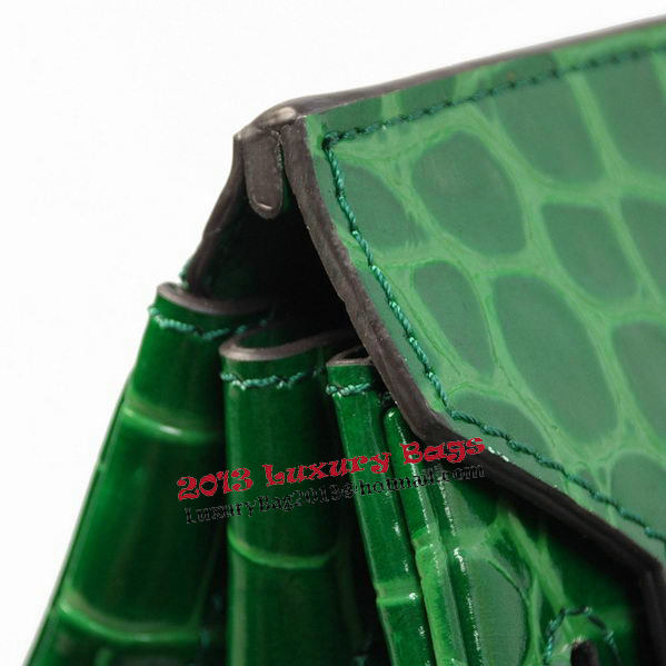 Hermes Birkin 35CM Tote Bags Green Iridescent Croco Leather Gold Hermes Birkin 35CM Tote Bags Green Iridescent Croco Leather Gold