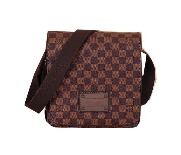Louis Vuitton Damier Ebene Canvas Brooklyn PM N51210 Louis Vuitton Damier Ebene Canvas Brooklyn PM N51210