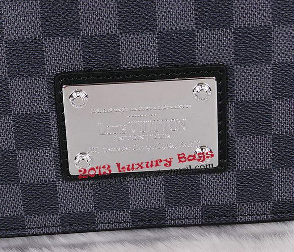 Louis Vuitton Damier Graphite Canvas Brooklyn MM N51211 Louis Vuitton Damier Graphite Canvas Brooklyn MM N51211