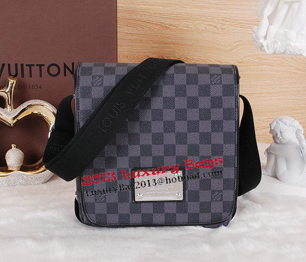 Louis Vuitton Damier Graphite Canvas Brooklyn PM N51210 Louis Vuitton Damier Graphite Canvas Brooklyn PM N51210