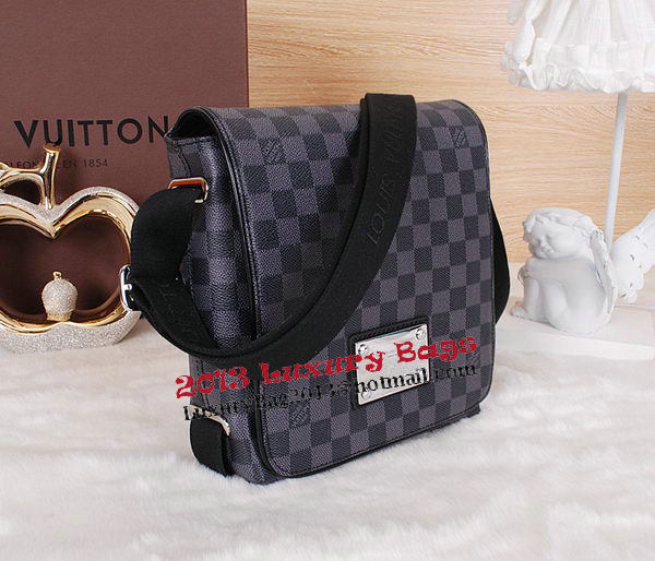 Louis Vuitton Damier Graphite Canvas Brooklyn PM N51210 Louis Vuitton Damier Graphite Canvas Brooklyn PM N51210