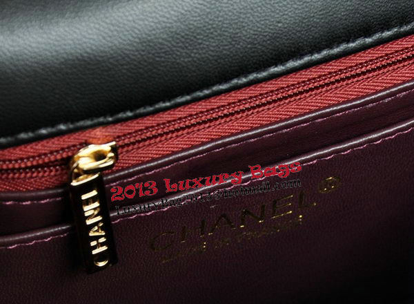 Chanel mini Classic Flap Bag Black Original Sheekskin CHA1115 Gold Chanel mini Classic Flap Bag Black Original Sheekskin CHA1115 Gold