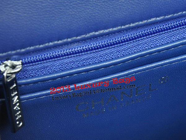 Chanel mini Classic Flap Bag Royal Original Sheekskin CHA1115 Silver Chanel mini Classic Flap Bag Royal Original Sheekskin CHA1115 Silver