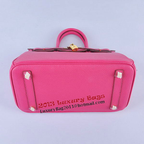 Hermes Birkin 30CM Tote Bags Light Rosy Grainy Leather Gold Hermes Birkin 30CM Tote Bags Light Rosy Grainy Leather Gold