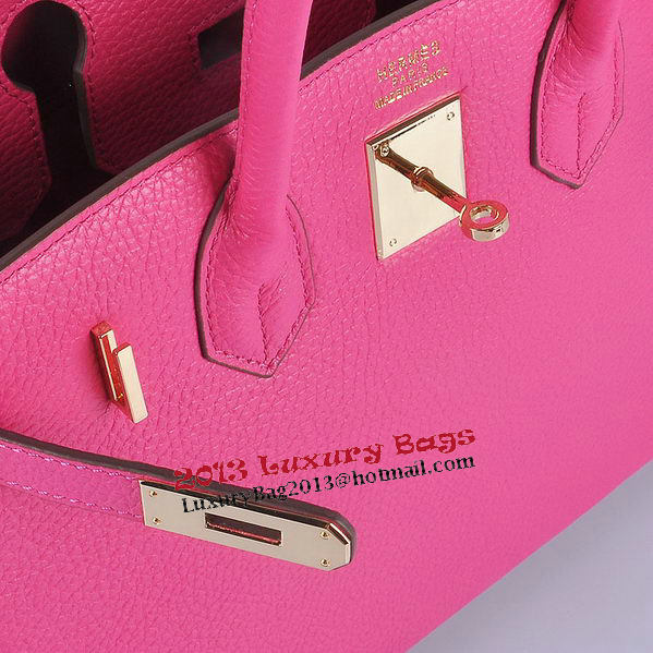 Hermes Birkin 30CM Tote Bags Light Rosy Grainy Leather Gold Hermes Birkin 30CM Tote Bags Light Rosy Grainy Leather Gold
