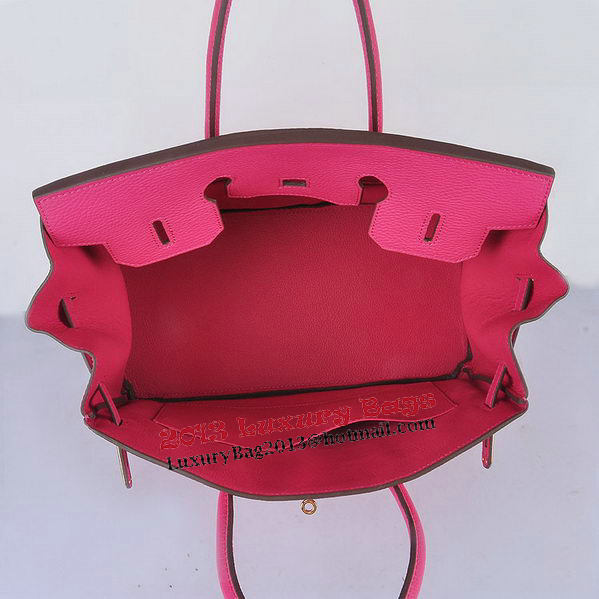 Hermes Birkin 35CM Tote Bag Rosy Grainy Leather Gold Hermes Birkin 35CM Tote Bag Rosy Grainy Leather Gold