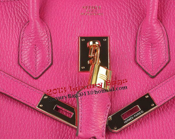 Hermes Birkin 35CM Tote Bag Rosy Grainy Leather Gold Hermes Birkin 35CM Tote Bag Rosy Grainy Leather Gold