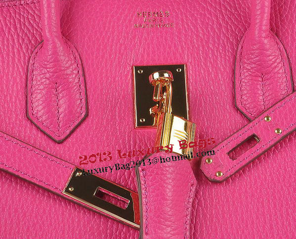 Hermes Birkin 35CM Tote Bag Rosy Grainy Leather Gold Hermes Birkin 35CM Tote Bag Rosy Grainy Leather Gold