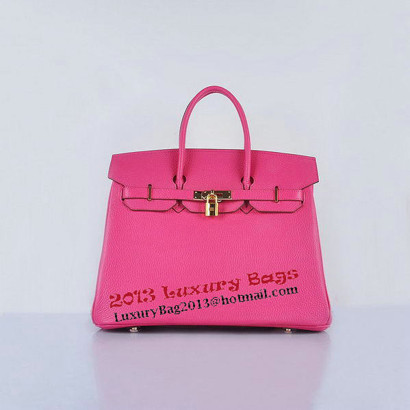 Hermes Birkin 35CM Tote Bag Rosy Grainy Leather Gold Hermes Birkin 35CM Tote Bag Rosy Grainy Leather Gold