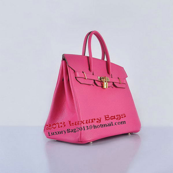 Hermes Birkin 35CM Tote Bag Rosy Grainy Leather Gold Hermes Birkin 35CM Tote Bag Rosy Grainy Leather Gold