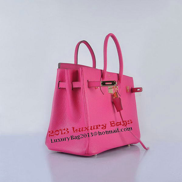 Hermes Birkin 35CM Tote Bag Rosy Grainy Leather Gold Hermes Birkin 35CM Tote Bag Rosy Grainy Leather Gold