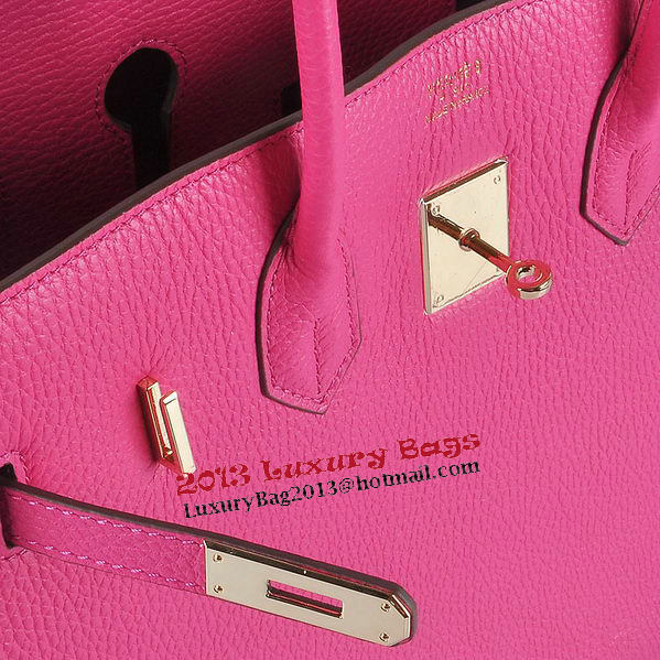 Hermes Birkin 35CM Tote Bag Rosy Grainy Leather Gold Hermes Birkin 35CM Tote Bag Rosy Grainy Leather Gold