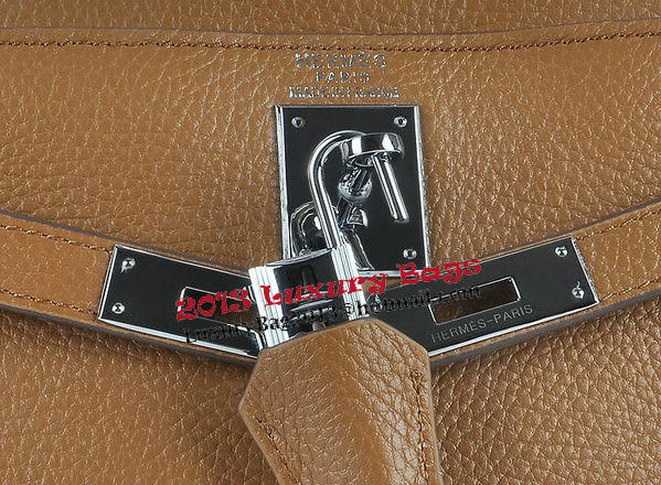 Hermes Kelly 28cm Shoulder Bags Wheat Grainy Leather Silver Hermes Kelly 28cm Shoulder Bags Wheat Grainy Leather Silver